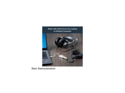 StarTech MUYHSMFFADW 3.5mm 4 Position to 2 x 3 Position 3.5mm Headset Splitter Adapter M/F - White Headphone Microphone Splitter - 4 pin / 4 pole