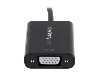 StarTech.com MDP2VGA2 Mini DisplayPort to VGA Adapter - DisplayPort 1.2 - 1080p - Thunderbolt to VGA Monitor Adapter - Mini DP to VGA