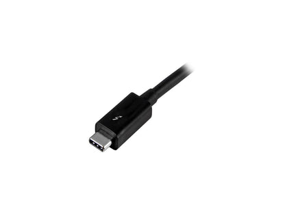 StarTech.com TBLT3MM2M Thunderbolt 3 Cable - 6 ft / 2m - 4K 60Hz - 20Gbps - USB C to USB C Cable - Thunderbolt 3 USB Type C Charger Cable - 1 pack