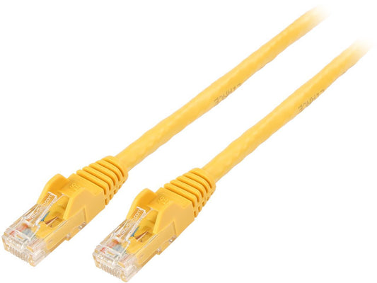 StarTech N6PATCH6YL StarTech.com Cat6 Patch Cable - 6 ft. - Yellow Ethernet Cable - Snagless RJ45 Cable - Ethernet Cord - Cat 6 Cable - 6 ft.