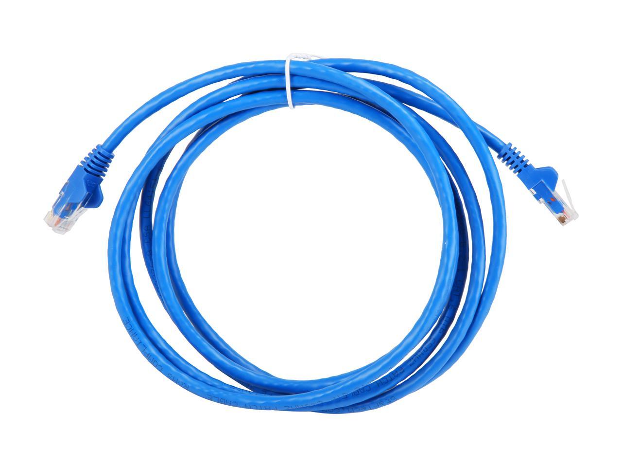 StarTech N6PATCH8BL StarTech.com Cat6 Patch Cable - 8 ft. - Blue Ethernet Cable - Snagless RJ45 Cable - Ethernet Cord - Cat 6 Cable - 8 ft.