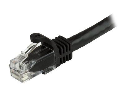 StarTech N6PATCH1BK StarTech.com Cat6 Patch Cable - 1 ft. - Black Ethernet Cable - Snagless RJ45 Cable - Ethernet Cord - Cat 6 Cable - 1 ft.