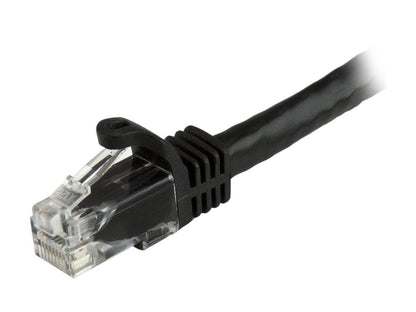 StarTech N6PATCH14BK StarTech.com Cat6 Patch Cable - 14 ft. - Black Ethernet Cable - Snagless RJ45 Cable - Ethernet Cord - Cat 6 Cable - 14 ft.