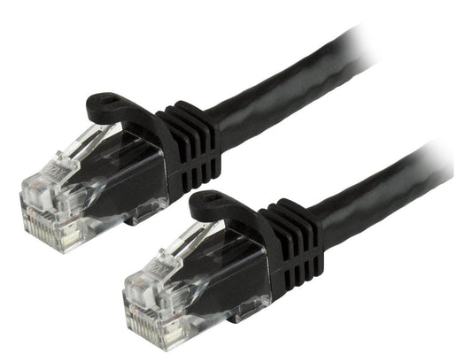 StarTech N6PATCH14BK StarTech.com Cat6 Patch Cable - 14 ft. - Black Ethernet Cable - Snagless RJ45 Cable - Ethernet Cord - Cat 6 Cable - 14 ft.