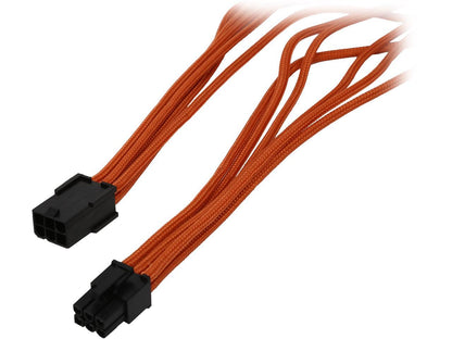 BitFenix BFA-MSC-6PEG45OK-RP 1.47 ft. 6-pin Video Card Extension Cable Male to Female