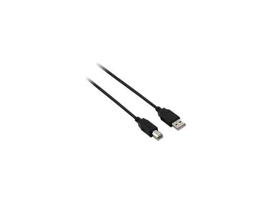 V7 V7N2USB2AB-10F Black USB 2.0 Cable