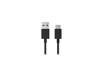 Belkin 2.0 USB-C to USB-A Charge Cable, Works with Google Chromebook Pixel 2, Apple New MacBook and Other USB Type C Compatible Devices (6-Foot)