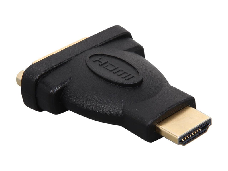 C2G 40745 Velocity DVI-D Female to HDMI Male Inline Adapter, Black