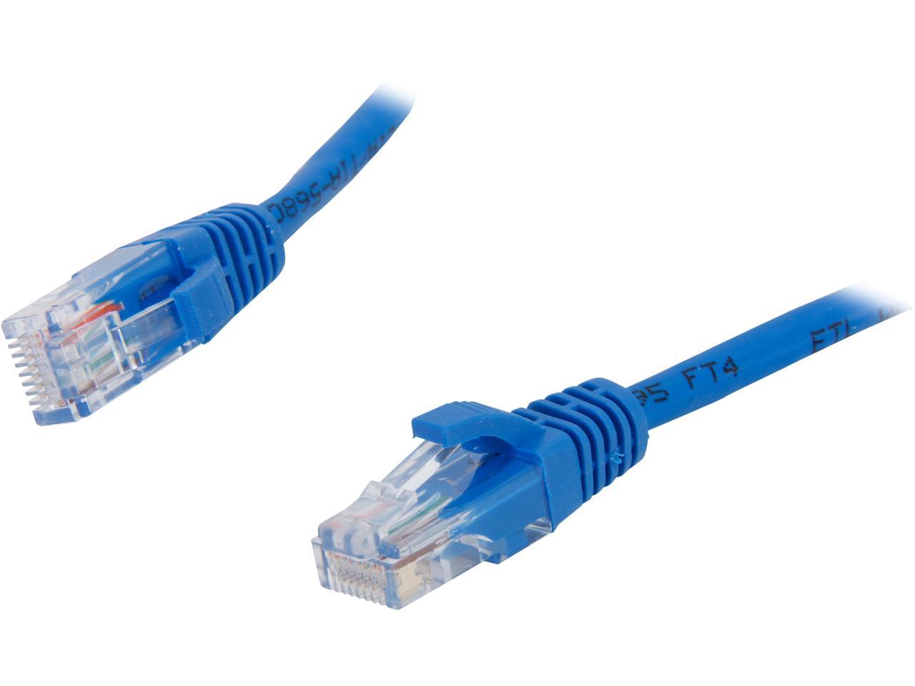 C2G 00394 Cat5e Cable - Snagless Unshielded Ethernet Network Patch Cable, Blue (6 Feet, 1.82 Meters)