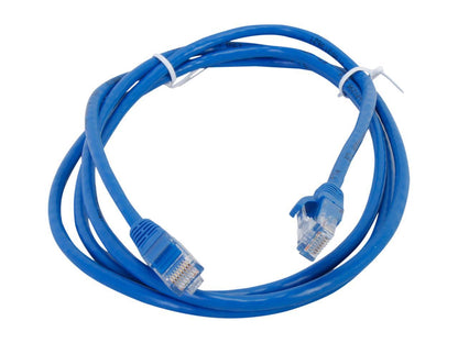 C2G 00394 Cat5e Cable - Snagless Unshielded Ethernet Network Patch Cable, Blue (6 Feet, 1.82 Meters)