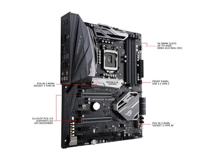 ASUS ROG Maximus X Hero LGA 1151 (300 Series) Intel Z370 HDMI SATA 6Gb/s USB 3.1 ATX Intel Motherboard