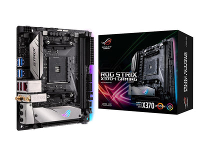 ASUS ROG STRIX X370-I GAMING AM4 AMD X370 SATA 6Gb/s USB 3.1 Mini ITX AMD Motherboard
