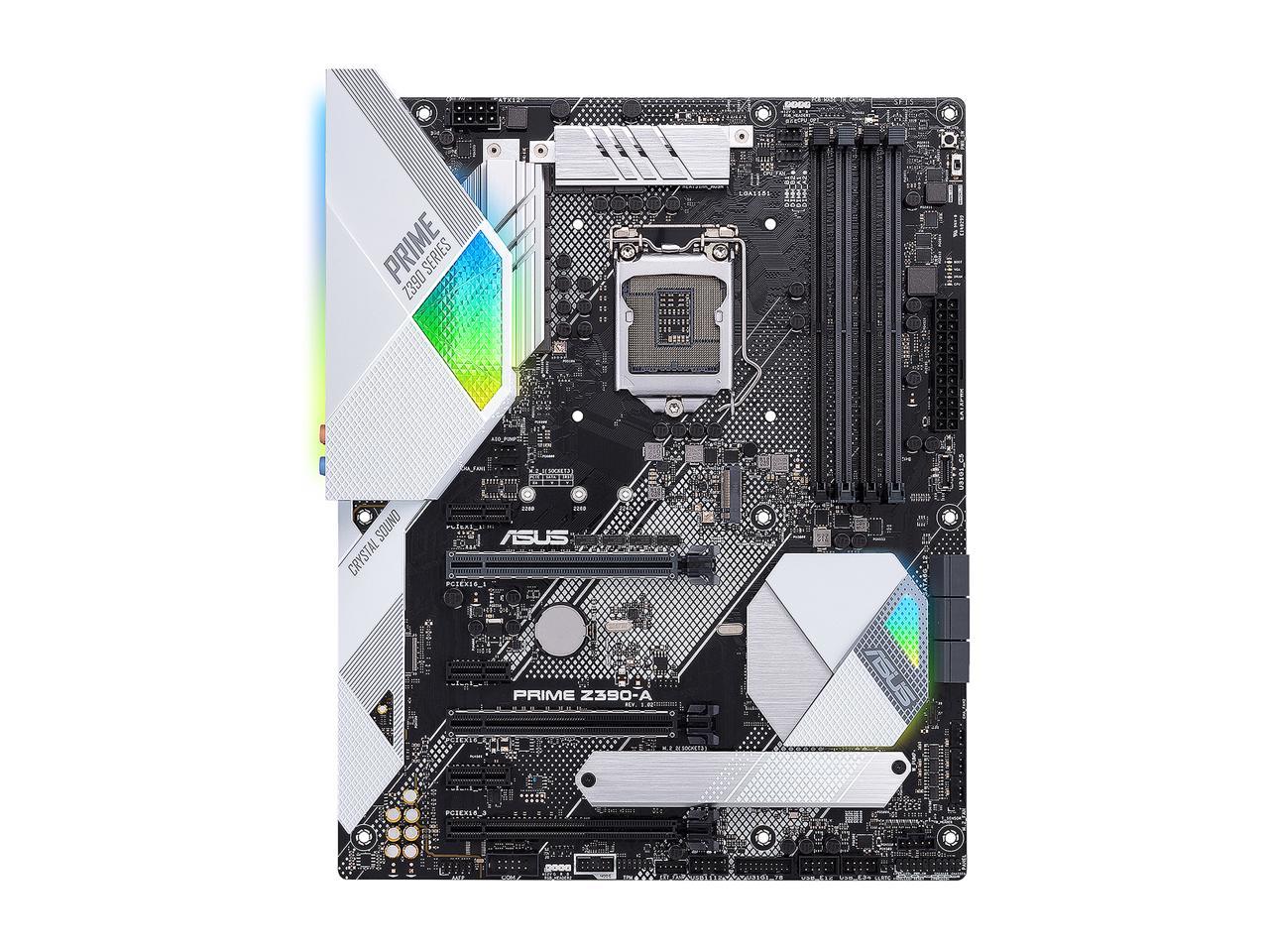 ASUS Prime Z390-A LGA 1151 (300 Series) Intel Z390 SATA 6Gb/s ATX Intel Motherboard