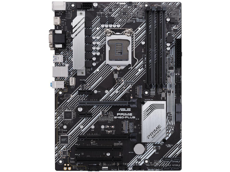ASUS PRIME B460-PLUS LGA 1200 Intel B460 SATA 6Gb/s ATX Intel Motherboard