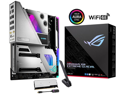 ASUS ROG Maximus XIII Extreme Glacial LGA 1200 Intel Z590 SATA 6Gb/s Extended ATX Intel Motherboard