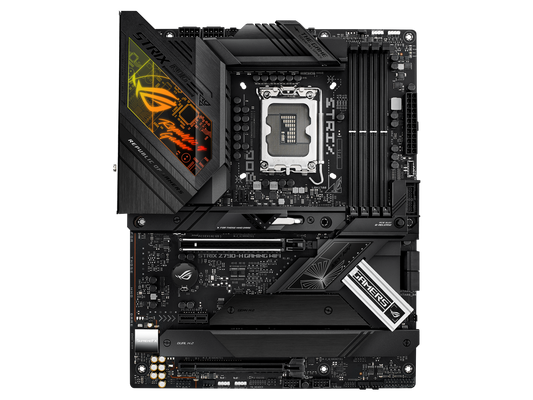 ASUS ROG STRIX Z790-H Gaming (WiFi 6E) LGA 1700(Intel12th&13th Gen) ATX gaming motherboard(DDR5 up to 7800 MT/s, PCIe 5.0 x16 SafeSlot with Q-Release, 4xPCIe 4.0 M.2 slots,USB 3.2 Gen 2x2 Type-C,front-panel connector, AI Motherboard)