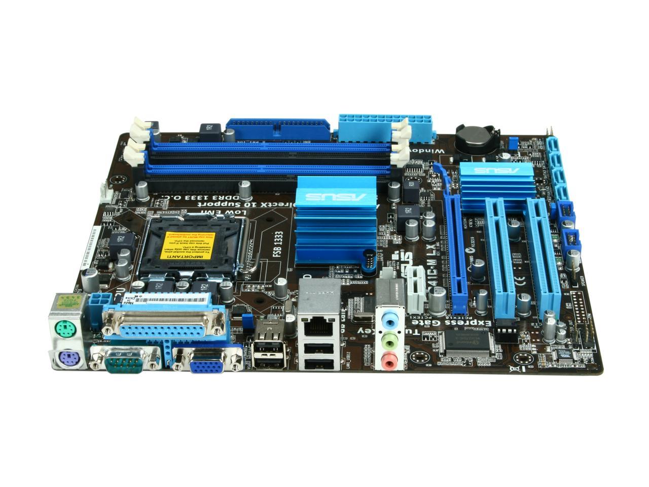 ASUS P5G41C-M LX LGA 775 Intel G41 Micro ATX Intel Motherboard