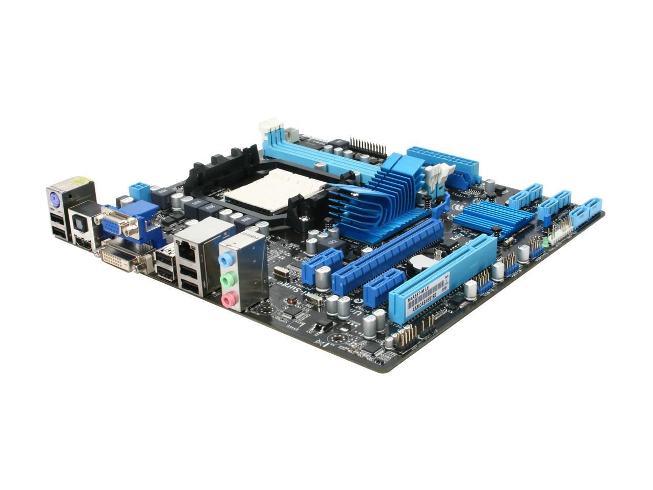 ASUS M4A88T-M LE AM3 AMD 880G HDMI Micro ATX AMD Motherboard