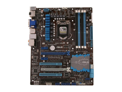 ASUS P8Z77-V LE PLUS LGA 1155 Intel Z77 HDMI SATA 6Gb/s USB 3.0 ATX Intel Motherboard