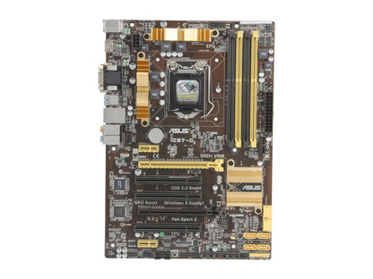 ASUS Z87-C LGA 1150 Intel Z87 HDMI SATA 6Gb/s USB 3.0 ATX Intel Motherboard