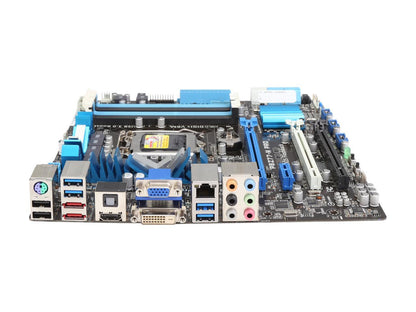 ASUS P8Z77-M PRO-R LGA 1155 Intel Z77 HDMI SATA 6Gb/s USB 3.0 Micro ATX Intel Motherboard - Certified - Grade A