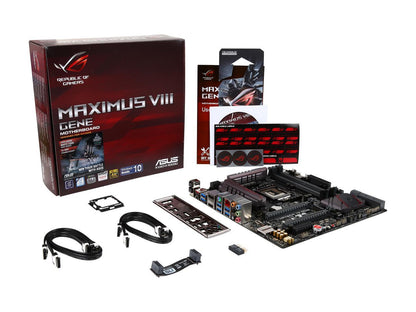 ASUS ROG MAXIMUS VIII GENE LGA 1151 Intel Z170 HDMI SATA 6Gb/s USB 3.1 Micro ATX Intel Gaming Motherboard