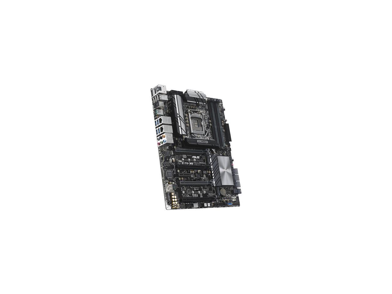 ASUS Z170-WS LGA 1151 Intel Z170 HDMI SATA 6Gb/s USB 3.1 USB 3.0 ATX Intel Motherboard
