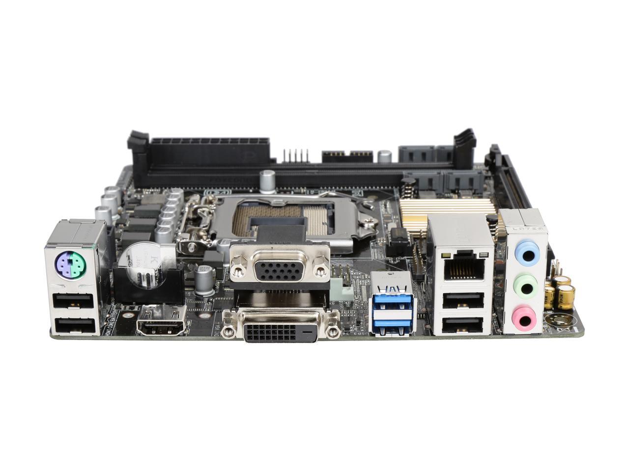 ASUS H110I-PLUS/CSM LGA 1151 Intel H110 HDMI SATA 6Gb/s USB 3.1 Mini ITX Intel Motherboard