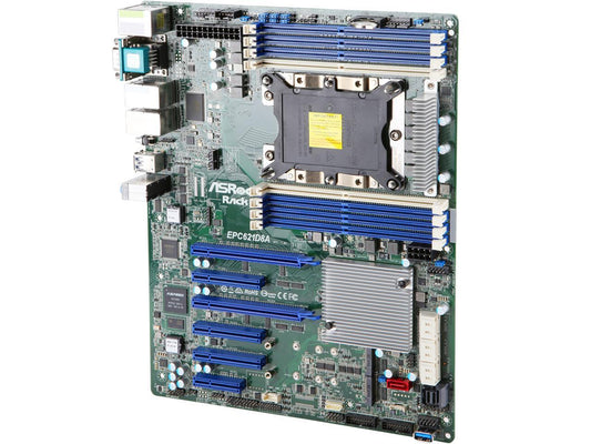 ASRock EPC621D8A ATX Server Motherboard LGA3647 Intel C621
