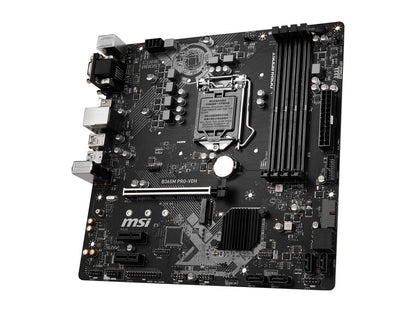 MSI PRO B365M PRO-VDH LGA 1151 (300 Series) Intel B365 SATA 6Gb/s Micro ATX Intel Motherboard