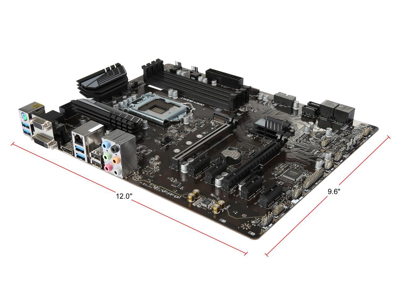 MSI Z370-A PRO LGA 1151 (300 Series) Intel Z370 SATA 6Gb/s ATX Intel Motherboard