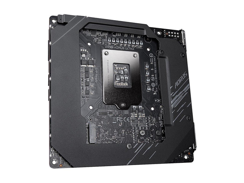 GIGABYTE Z490I AORUS ULTRA LGA 1200 Intel Z490 Mini-ITX Motherboard with Dual M.2, SATA 6Gb/s, USB 3.2 Gen 2, WIFI 6, 2.5 GbE LAN
