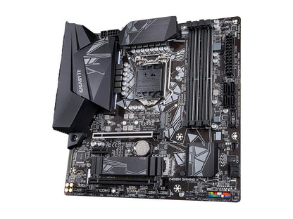 GIGABYTE Z490M GAMING X LGA 1200 Intel Z490 Micro-ATX Motherboard with M.2, SATA 6Gb/s, USB 3.2 Gen 2