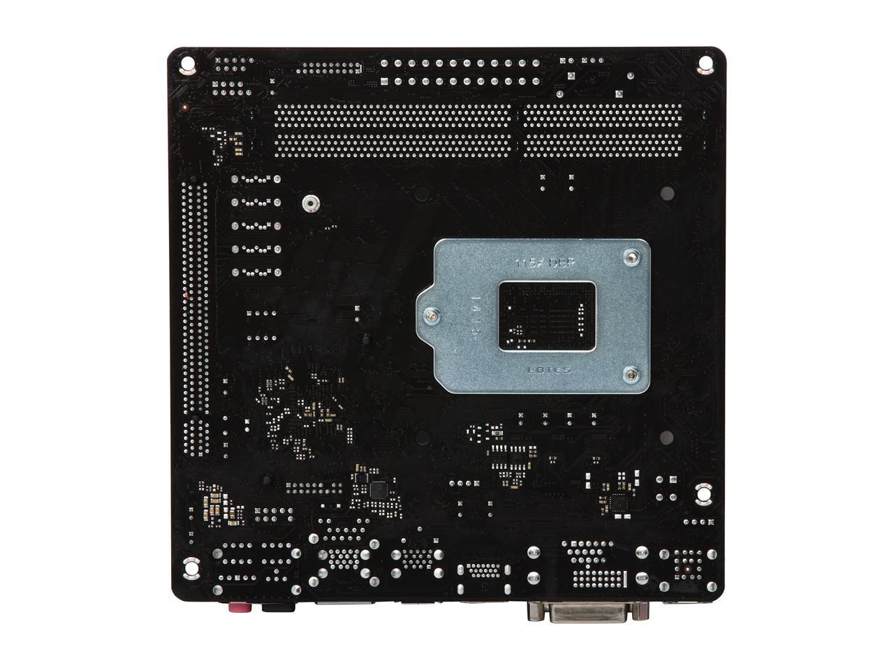 ASRock H97M-ITX/ac LGA 1150 Intel H97 HDMI SATA 6Gb/s USB 3.0 Mini ITX Intel Motherboard