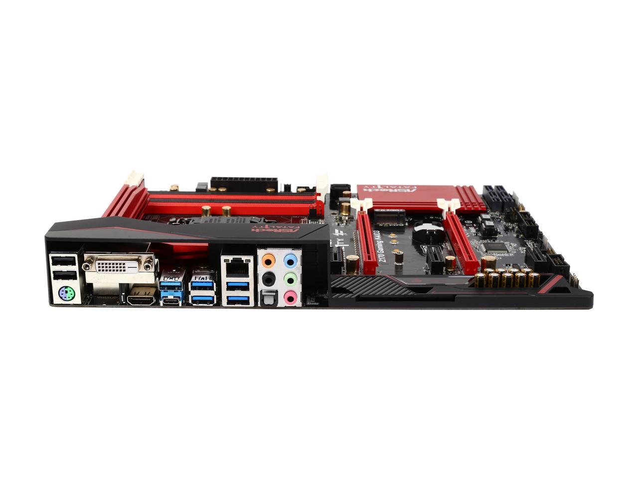 ASRock ASRock Fatal1ty Gaming Z170 Gaming K4/D3 LGA 1151 Intel Z170 HDMI SATA 6Gb/s USB 3.0 ATX Intel Motherboard