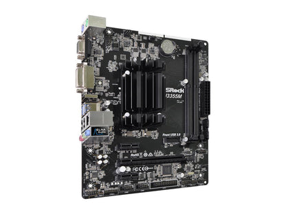 ASRock J3355M Intel Dual-Core Processor J3355 (up to 2.5GHz) Micro ATX Motherboard / CPU Combo