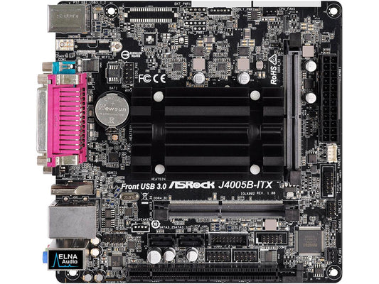 ASRock J4005B-ITX Intel Celeron Dual-Core Processor J4005 (up to 2.7 GHz) Mini ITX Motherboard / CPU Combo