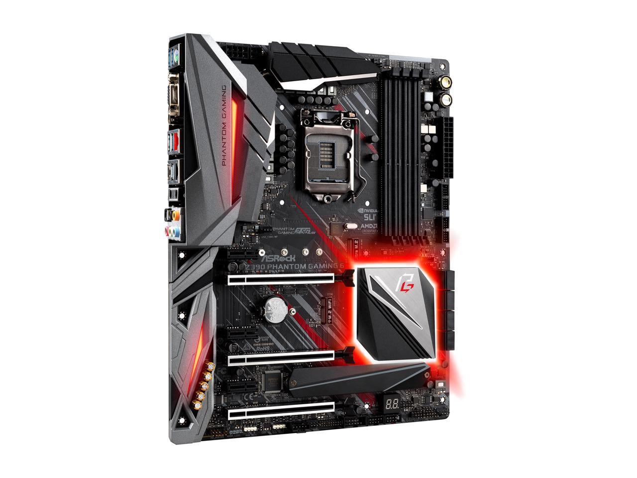 ASRock Z390 Phantom Gaming 6 LGA 1151 (300 Series) Intel Z390 SATA 6Gb/s ATX Intel Motherboard