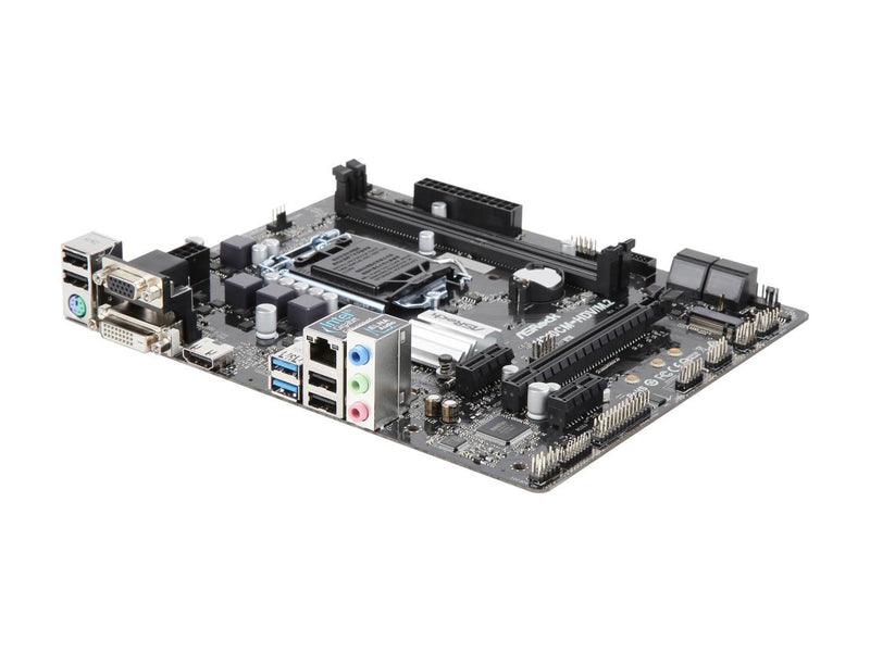 ASRock H310CM-HDV/M.2 LGA 1151 (300 Series) Intel H310 HDMI SATA 6Gb/s USB 3.1 Micro ATX Intel Motherboard