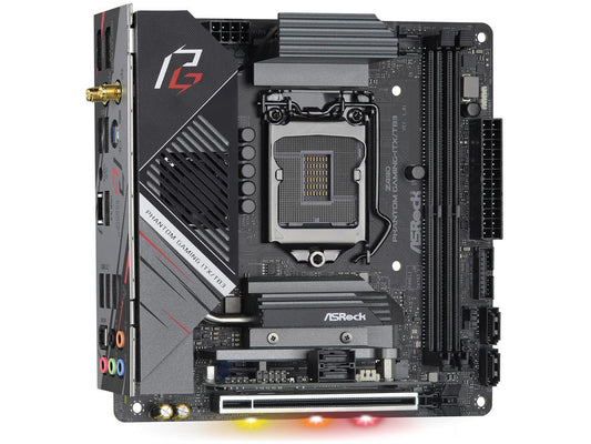 ASRock Z490 Phantom Gaming-ITX/TB3 LGA 1200 Intel Z490 SATA 6Gb/s Mini ITX Intel Motherboard