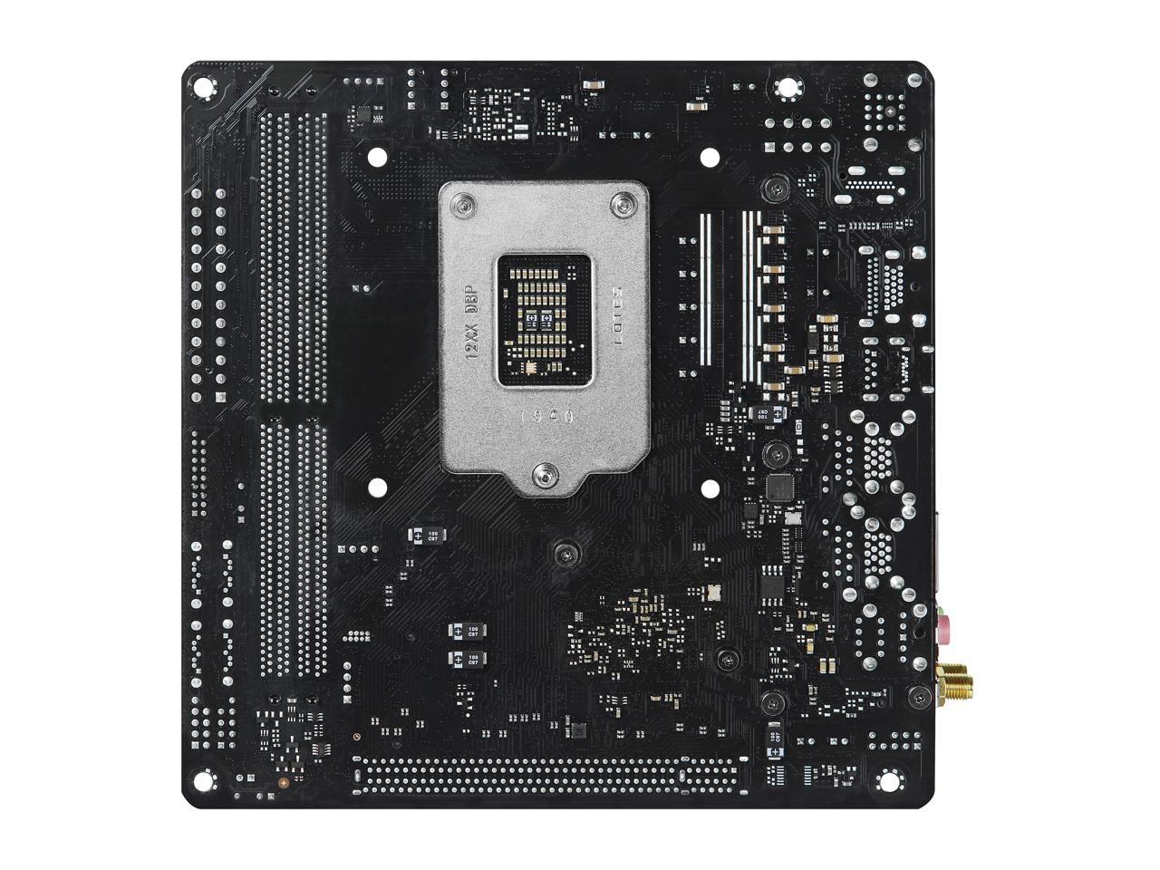 ASRock Z490M-ITX/ac LGA 1200 Intel Z490 SATA 6Gb/s Mini ITX Intel Motherboard