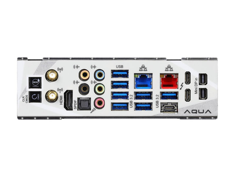 ASRock Z490 AQUA LGA 1200 Intel Z490 SATA 6Gb/s Extended ATX Intel Motherboard