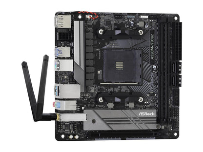 ASRock A520M-ITX/AC AM4 AMD A520 SATA 6Gb/s Mini ITX AMD Motherboard