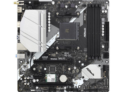 ASRock B550M/AC AM4 AMD B550 SATA 6Gb/s Micro ATX AMD Motherboard