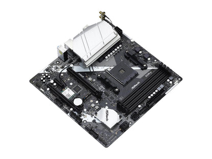 ASRock B550M/AC AM4 AMD B550 SATA 6Gb/s Micro ATX AMD Motherboard