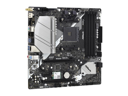 ASRock B550M/AC AM4 AMD B550 SATA 6Gb/s Micro ATX AMD Motherboard