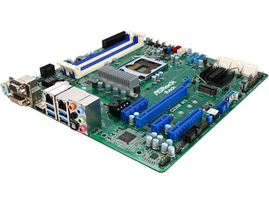 ASRock C236M WS Micro ATX Server Motherboard LGA1151 Intel C236