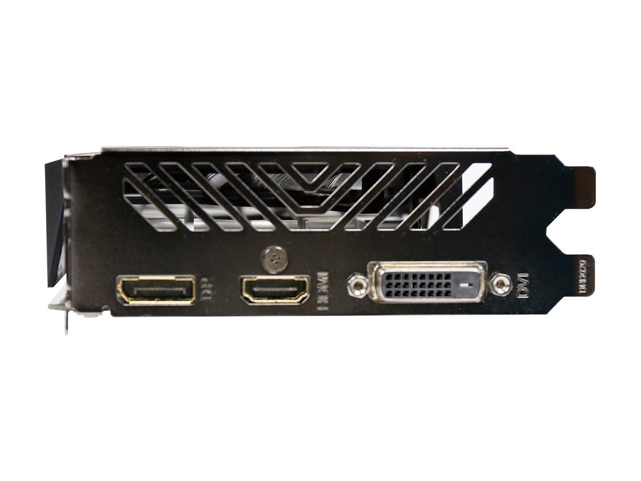 GIGABYTE GeForce GTX 1050 Ti DirectX 12 GV-N105TOC-4GD 4GB 128-Bit GDDR5 PCI Express 3.0 x16 ATX Video Cards