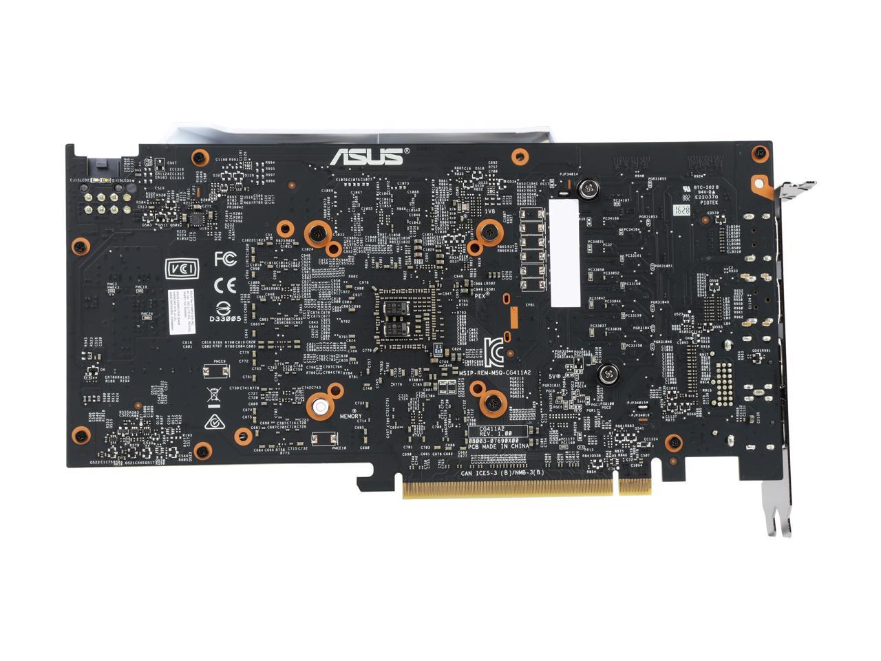 ASUS Dual GeForce GTX 1060 DirectX 12 DUAL-GTX1060-O3G 3GB 192-Bit GDDR5 PCI Express 3.0 HDCP Ready Video Card