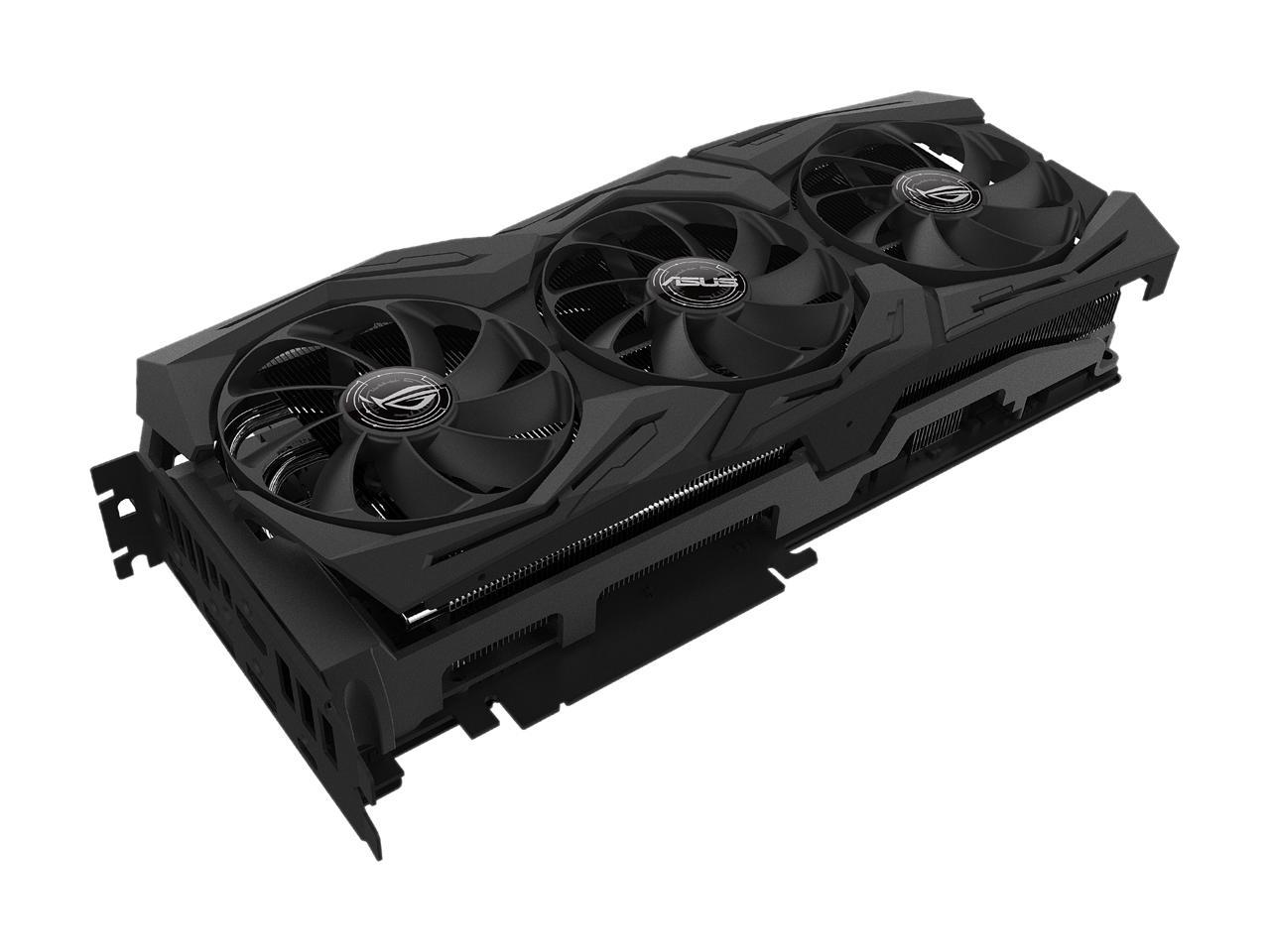 ASUS ROG Strix GeForce RTX 2080 Ti DirectX 12 ROG-STRIX-RTX2080TI-O11G-GAMING 11GB 352-Bit GDDR6 PCI Express 3.0 HDCP Ready SLI Support Video Card